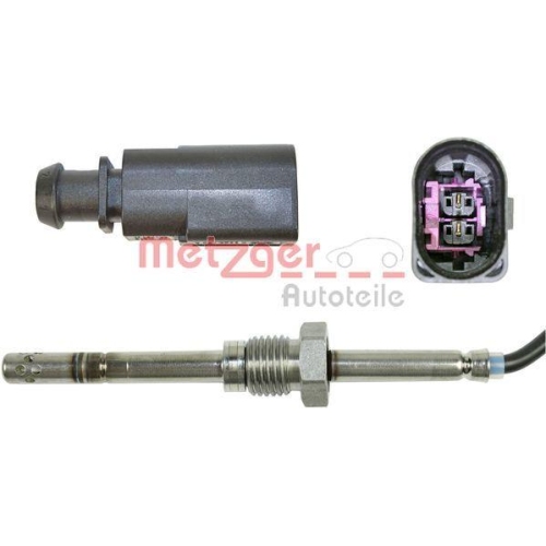 Sensor, Abgastemperatur METZGER 0894267 ORIGINAL ERSATZTEIL für AUDI