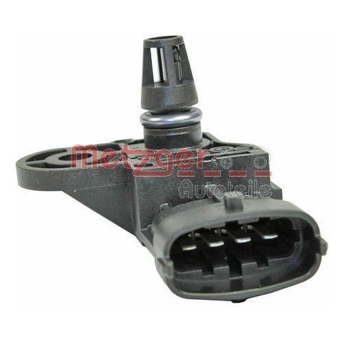 Sensor, Ladedruck METZGER 0906244 ORIGINAL ERSATZTEIL f&uuml;r FIAT FORD