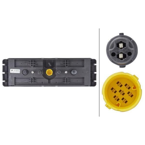 HELLA Heckleuchte 2VP 340 961-031 für DAF SCANIA, links