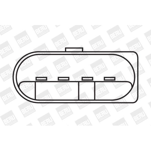 Z&uuml;ndspule BorgWarner (BERU) ZSE003 f&uuml;r AUDI SEAT SKODA VW VAG