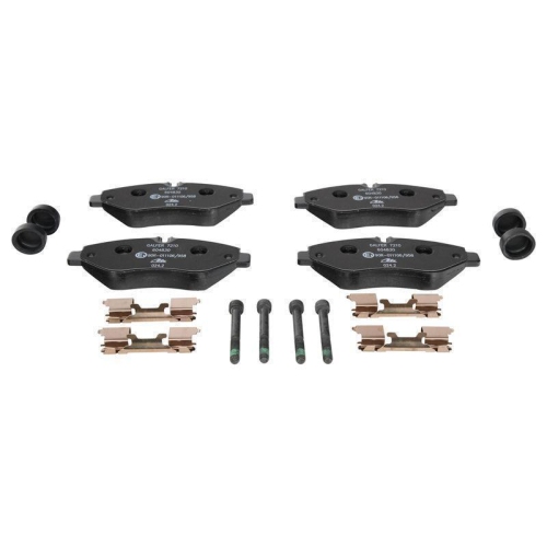 Bremsbelagsatz, Scheibenbremse ATE 13.0460-4830.2 f&uuml;r IVECO, Vorderachse