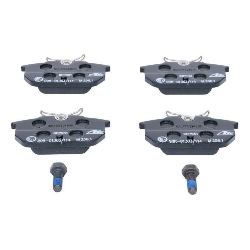 Bremsbelagsatz, Scheibenbremse ATE 13.0460-2951.2 f&uuml;r FIAT, Hinterachse