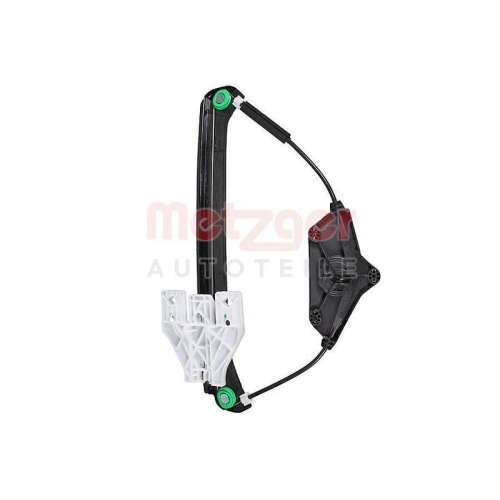 Fensterheber METZGER 2160805 GREENPARTS für AUDI, hinten rechts
