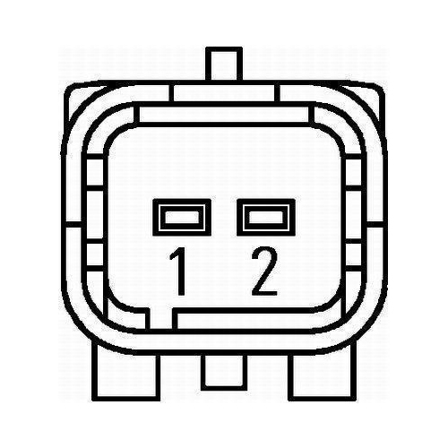 HELLA Sensor, Raddrehzahl 6PU 009 106-901 f&uuml;r PEUGEOT, Hinterachse, links