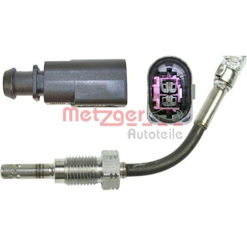 Sensor, Abgastemperatur METZGER 0894306 ORIGINAL ERSATZTEIL f&uuml;r VW