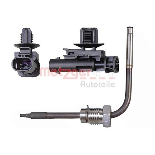 Sensor, Abgastemperatur METZGER 0894826 f&uuml;r ALFA ROMEO CHRYSLER FIAT JEEP, oben