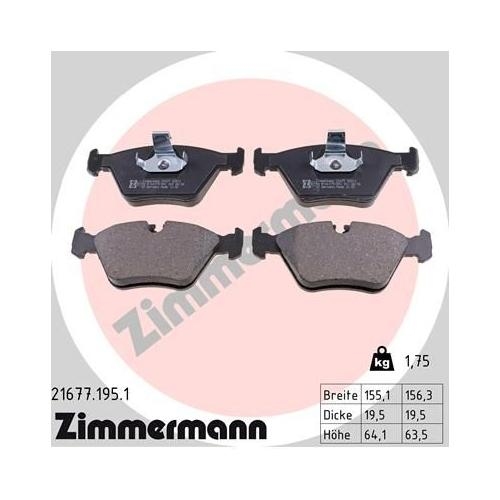 Bremsscheibe ZIMMERMANN 150.1284.20 COAT Z für BMW, Vorderachse