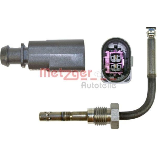 Sensor, Abgastemperatur METZGER 0894113 ORIGINAL ERSATZTEIL f&uuml;r VW