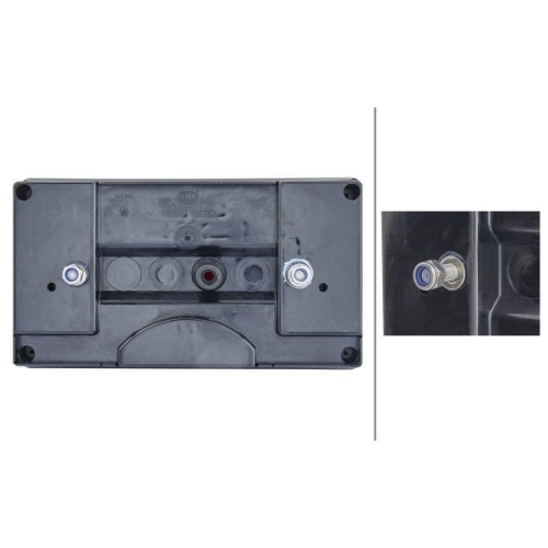 HELLA Heckleuchte 2VP 340 400-141 für AEBI DAF LIEBHERR KÖGEL KRONE LANGENDORF