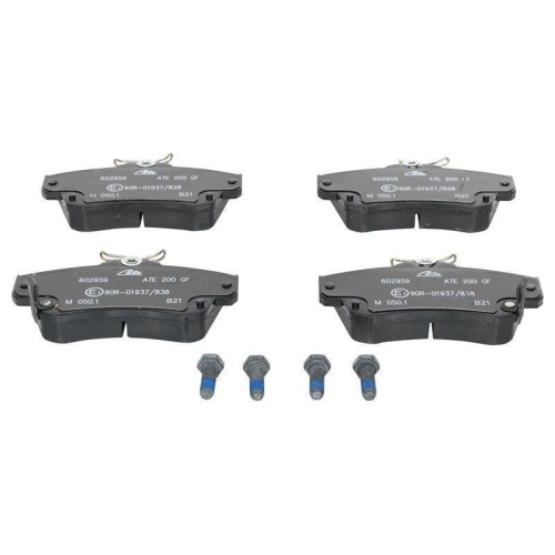 Bremsbelagsatz, Scheibenbremse ATE 13.0460-2959.2 f&uuml;r CHRYSLER, Vorderachse