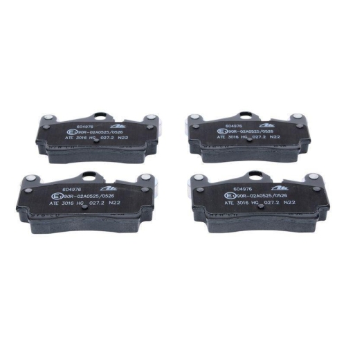 Bremsbelagsatz, Scheibenbremse ATE 13.0460-4976.2 f&uuml;r PORSCHE VAG, Hinterachse