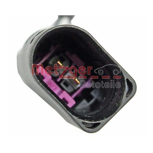 Sensor, Abgastemperatur METZGER 0894375 ORIGINAL ERSATZTEIL f&uuml;r VAG, links