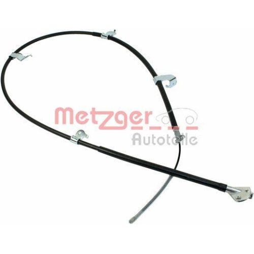 Seilzug, Feststellbremse METZGER 17.1566 f&uuml;r TOYOTA, hinten links