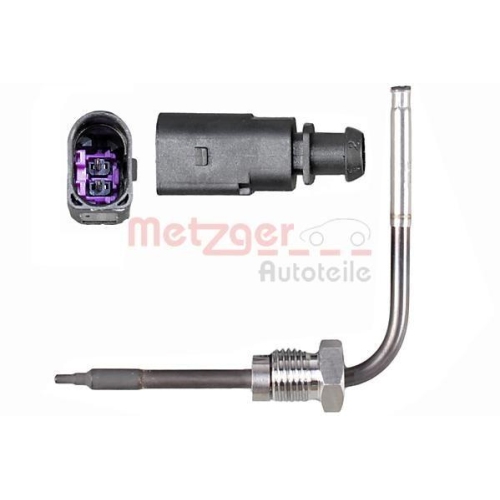 Sensor, Abgastemperatur METZGER 0894830 f&uuml;r PORSCHE VW, vor Katalysator