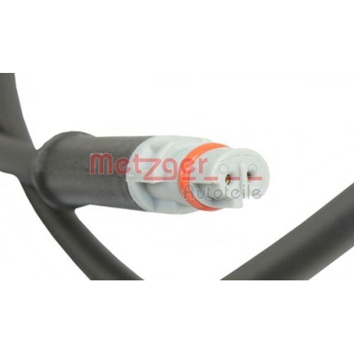Sensor, Raddrehzahl METZGER 0900904 f&uuml;r IVECO, Hinterachse, Vorderachse