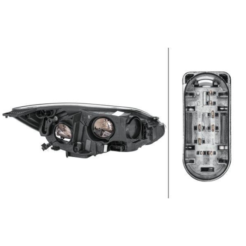 HELLA Hauptscheinwerfer 1EA 354 994-011 für FORD, links