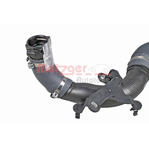 Ladeluftschlauch METZGER 2400616 ORIGINAL ERSATZTEIL f&uuml;r RENAULT, Ladeluftk&uuml;hler