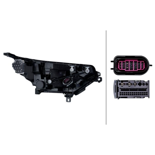 HELLA 1EX 015 437-411 Hauptscheinwerfer f&uuml;r VW, links