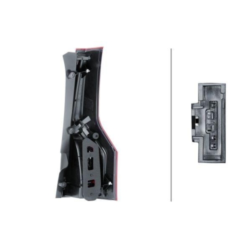 HELLA Heckleuchte 2SK 009 466-131 für CITROËN DS, links