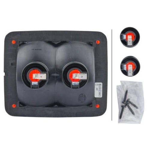 HELLA Schlussleuchte 2SA 005 200-331 für IVECO VOLVO TATA VDL, links, rechts