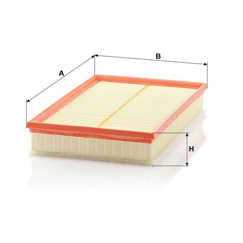 Luftfilter MANN-FILTER C 36 188/1 f&uuml;r VAG