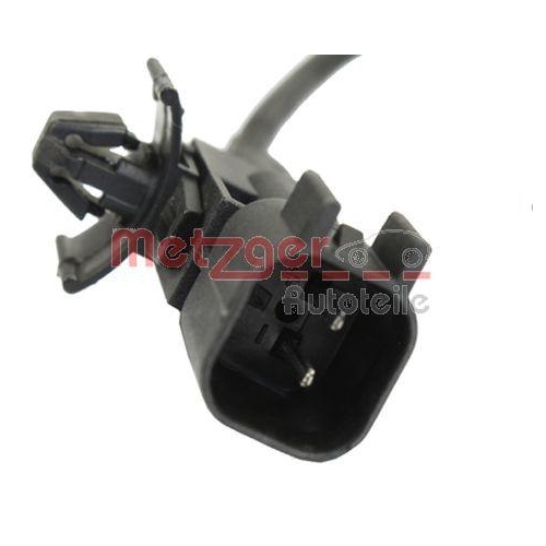 Sensor, Raddrehzahl METZGER 0900908 GREENPARTS f&uuml;r OPEL CHEVROLET, Hinterachse