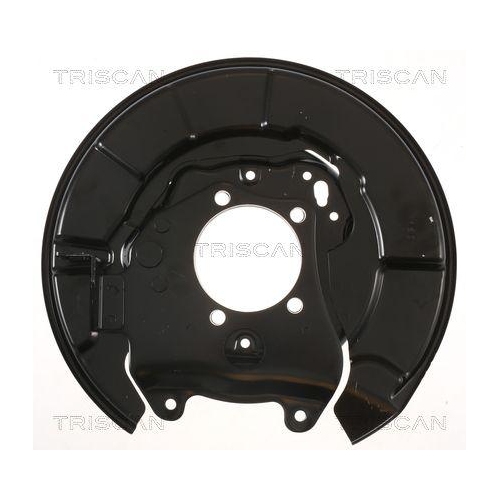 Spritzblech, Bremsscheibe TRISCAN 8125 13205 f&uuml;r TOYOTA, Hinterachse links