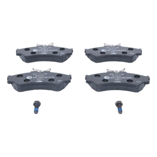 Bremsbelagsatz, Scheibenbremse ATE 13.0460-2972.2 f&uuml;r VAG, Vorderachse