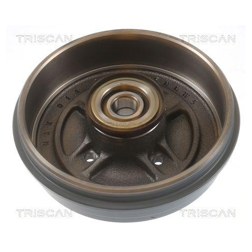 Bremstrommel TRISCAN 8120 25224C f&uuml;r RENAULT, Hinterachse