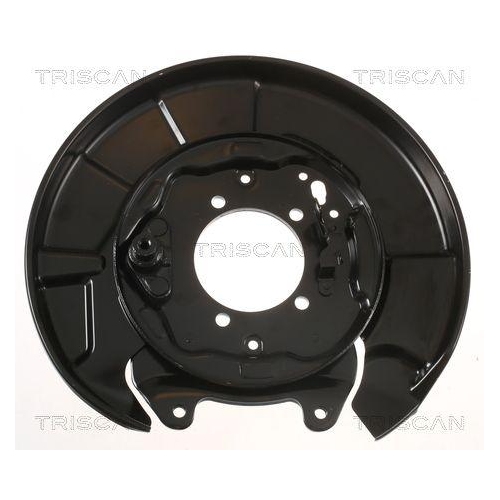 Spritzblech, Bremsscheibe TRISCAN 8125 13206 f&uuml;r TOYOTA, Hinterachse rechts