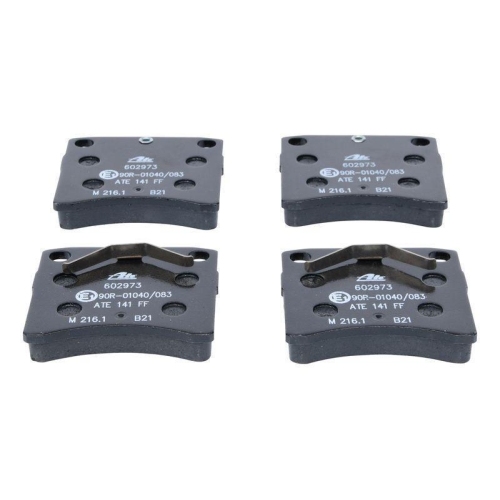 Bremsbelagsatz, Scheibenbremse ATE 13.0460-2973.2 f&uuml;r VAG, Vorderachse