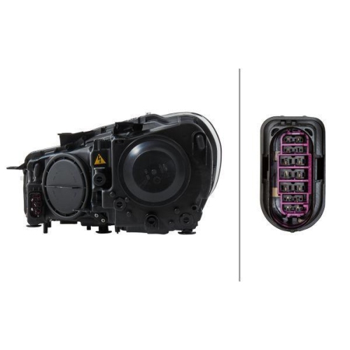 HELLA Hauptscheinwerfer 1ZS 009 902-521 für VW VW (FAW), rechts