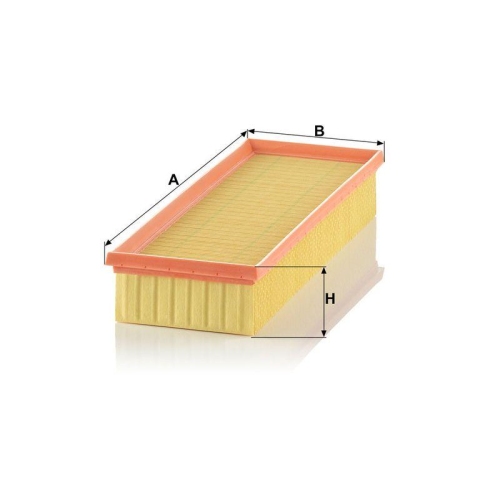 Luftfilter MANN-FILTER C 37 132 f&uuml;r VAG