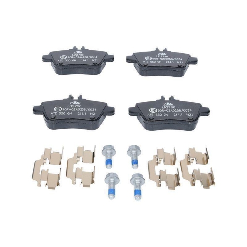 Bremsbelagsatz, Scheibenbremse ATE 13.0470-2786.2 ATE Ceramic für MERCEDES-BENZ