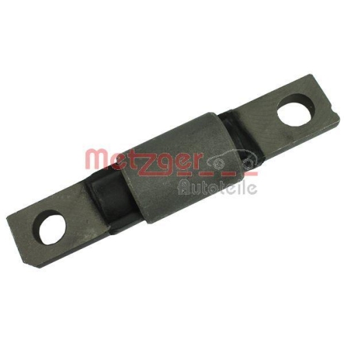 Lagerung, Lenker METZGER 52079608 f&uuml;r NISSAN RENAULT, Vorderachse links, mitte