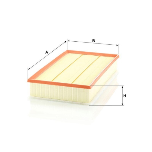Luftfilter MANN-FILTER C 38 003 f&uuml;r VAG