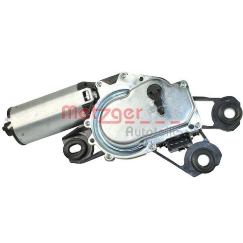 Wischermotor METZGER 2190728 für VW VAG, für Fahrzeuge mit Hecktüren