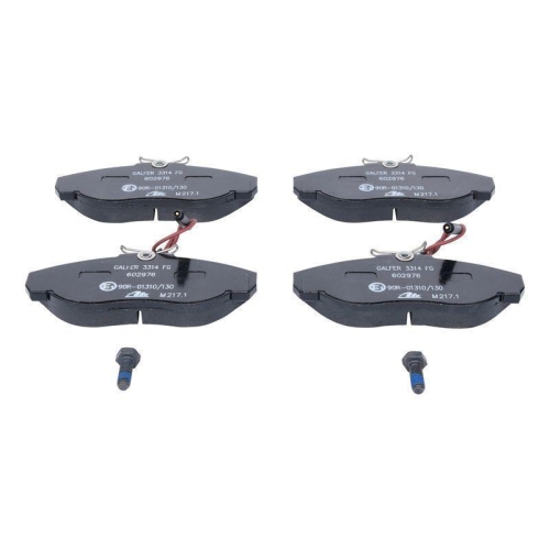 Bremsbelagsatz, Scheibenbremse ATE 13.0460-2976.2 f&uuml;r CITRO&Euml;N FIAT PEUGEOT