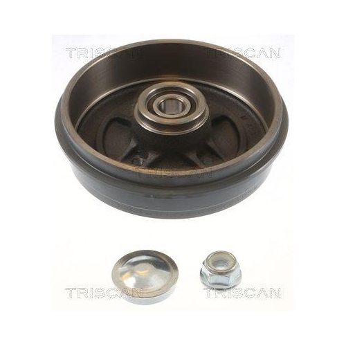 Bremstrommel TRISCAN 8120 25226C f&uuml;r RENAULT DACIA, Hinterachse