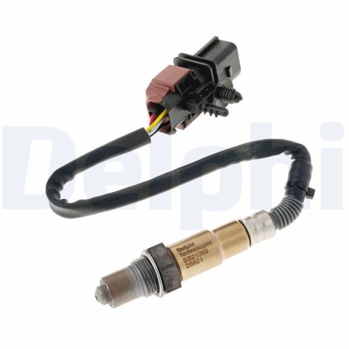 Lambdasonde DELPHI ES21069-12B1 für AUDI SEAT SKODA VW, links, nach Katalysator
