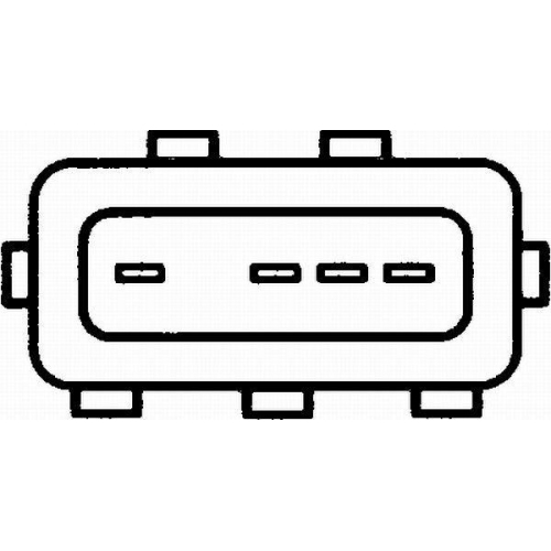 HELLA Luftmassenmesser 8ET 009 142-171 f&uuml;r FORD HITACHI