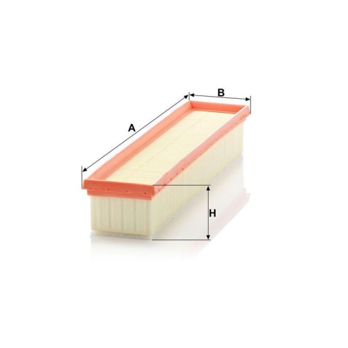 Luftfilter MANN-FILTER C 3875/1 f&uuml;r NISSAN RENAULT