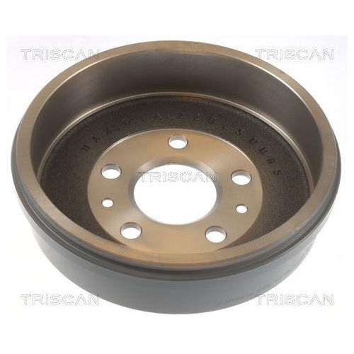Bremstrommel TRISCAN 8120 25227C f&uuml;r RENAULT DACIA, Hinterachse