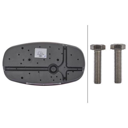 HELLA Heckleuchte 2VB 343 640-011 für BCS DELVANO, links