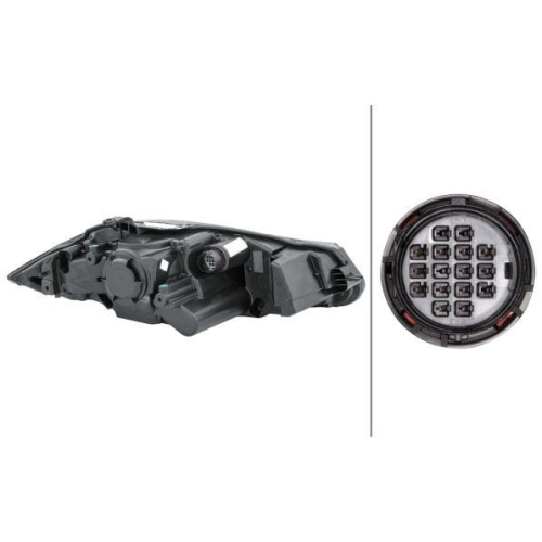 HELLA Hauptscheinwerfer 1EL 354 815-071 f&uuml;r JAGUAR, links