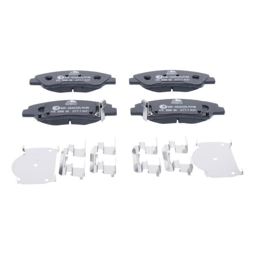 Bremsbelagsatz, Scheibenbremse ATE 13.0460-5653.2 f&uuml;r, Vorderachse