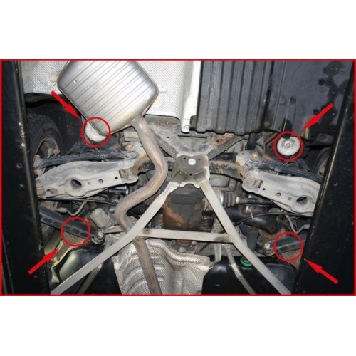 Montagewerkzeugsatz, Silentlager KS TOOLS 440.0255 f&uuml;r