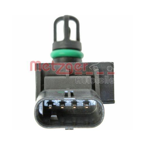 Sensor, Saugrohrdruck METZGER 0906268 ORIGINAL ERSATZTEIL f&uuml;r VAG