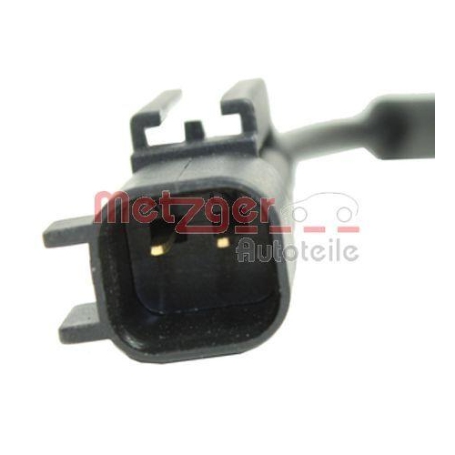 Sensor, Raddrehzahl METZGER 0900915 f&uuml;r FORD, Vorderachse