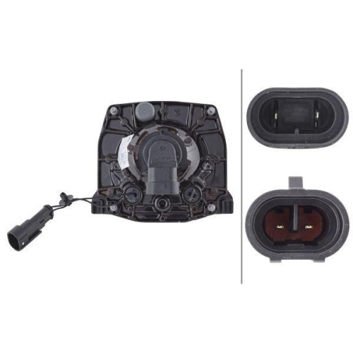 HELLA Hauptscheinwerfer 1LL 009 998-011 f&uuml;r FIAT CASE IH SAME CLAAS DEUTZ-FAHR